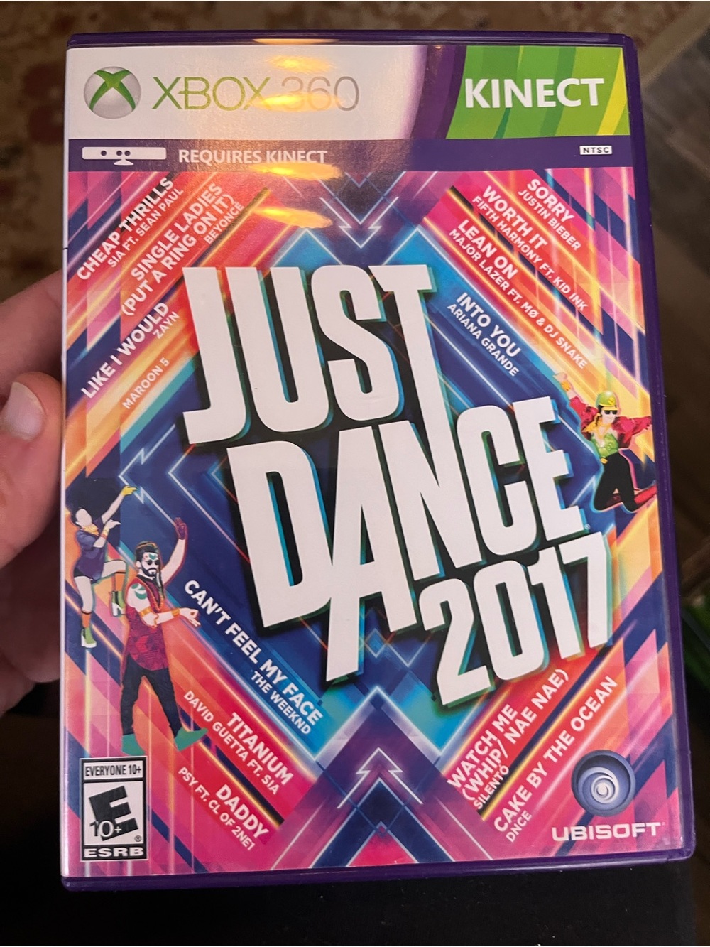 Just Dance 2017 (2016) Microsoft Xbox 360 Kinect Music/Dance Game Complete in Bo
